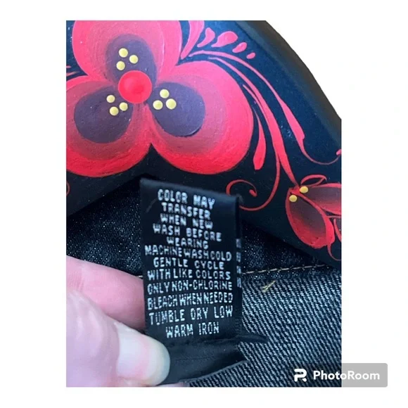 EUC INC International Concepts Denim Jacket ~ SMALL - Picture 5 of 11